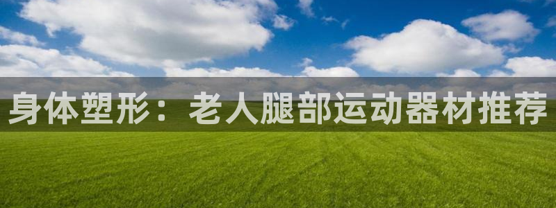征途国际招商电话地址是多少：身体塑形：老人腿部运动器